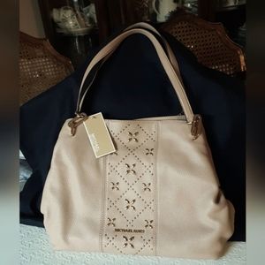 NWT...Michael Kors Leighton Leather